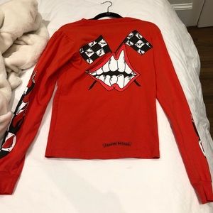 Chrome hearts matty boy long sleeved tee.